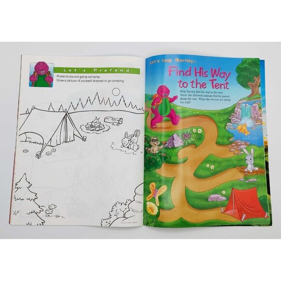 Barney Magazine July/Aug 1997 Hooray for Summer! - Picture 12 of 12